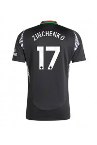 Fotbalové Dres Arsenal Oleksandr Zinchenko #17 Venkovní Oblečení 2024-25 Krátký Rukáv